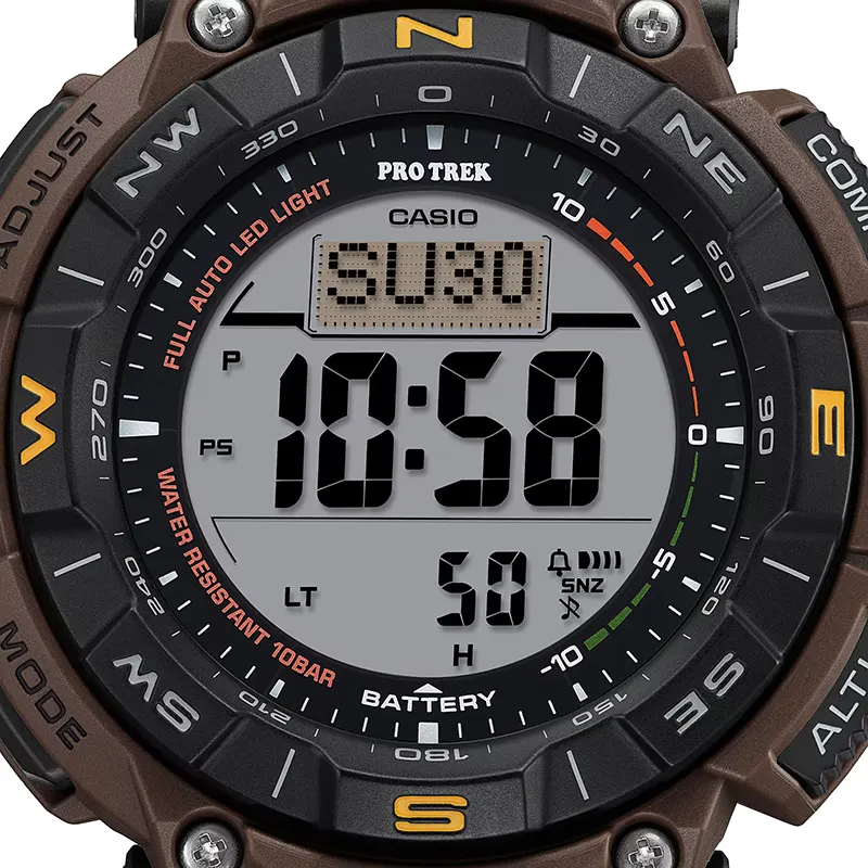Casio Pro Trek Sensor Solar Powered Climber Men's Watch- PRG-340L-5DR